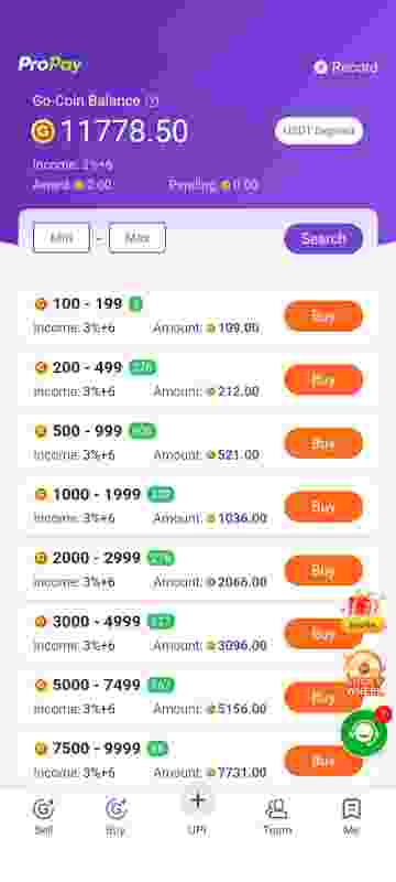 Propay login screen – Propay app password and OTP login process